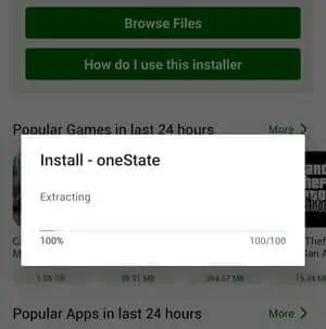 Encontre o Instalador APK do ModExtra